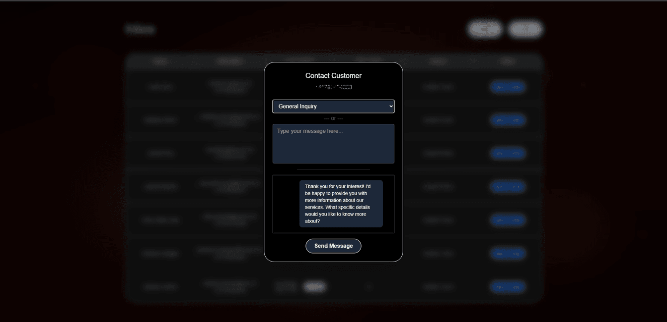 CRM Lead Management Tool